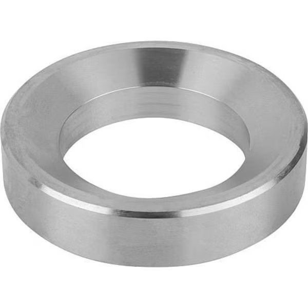 Spherical Washer, Fits Bolt Size 42 mm Stainless Steel, Kipp, Mfr#: K0729.0236